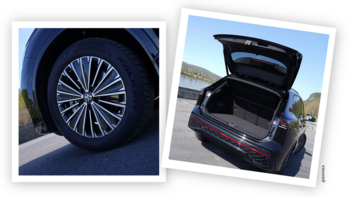 Kofferraum des VW Tiguan 2.0 TDI DSG