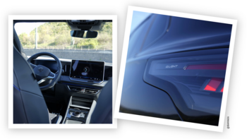 Deisgnelemente des VW Tiguan 2.0 TDI DSG